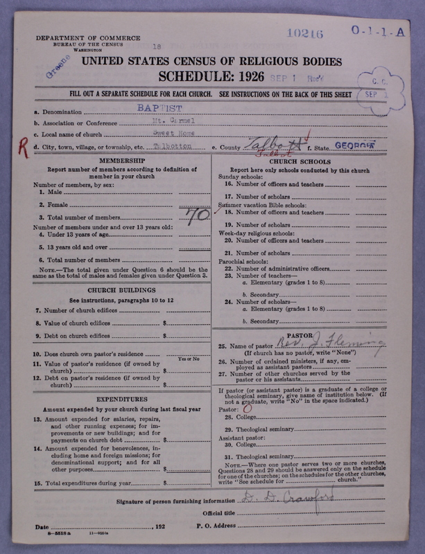 Scan of Negro Baptists: 10216