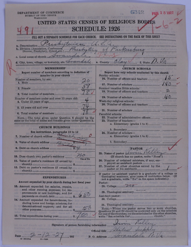 Scan of Presbyterian Church in the United States of America: 6342