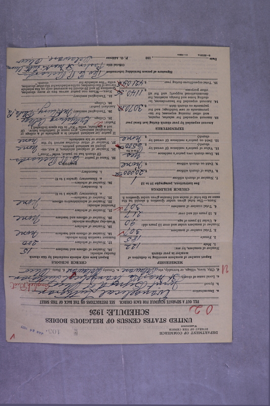 Scan of Synod of the Reformed Presbyterian Church of North America: 105