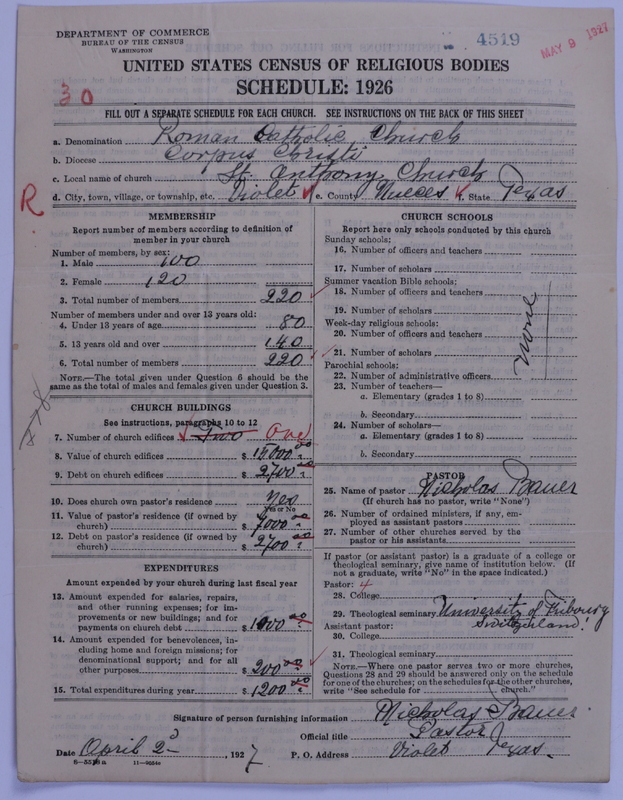 Scan of Roman Catholic Church: 4519