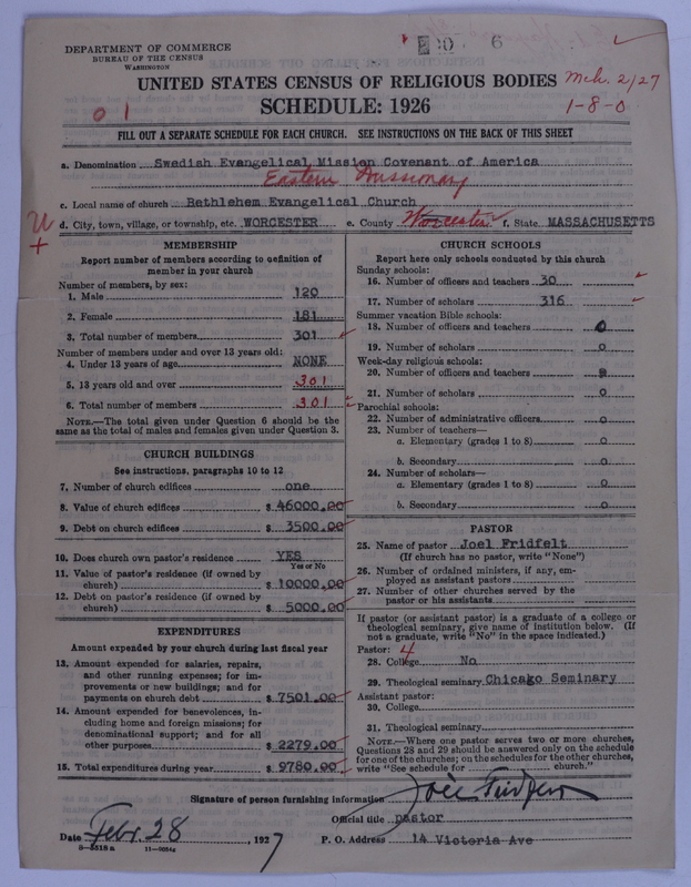 Scan of Swedish Evangelical Mission Covenant of America: 6