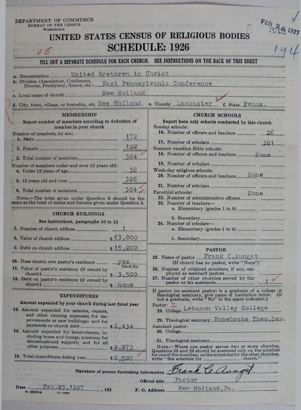 Scan of Church of the United Brethren in Christ: 332