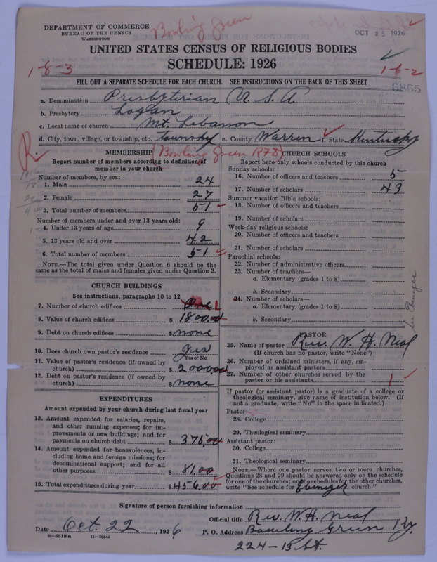 Scan of Presbyterian Church in the United States of America: 6865