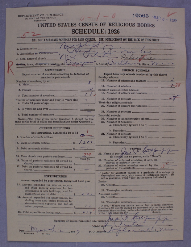 Scan of Southern Baptist Convention: 10565