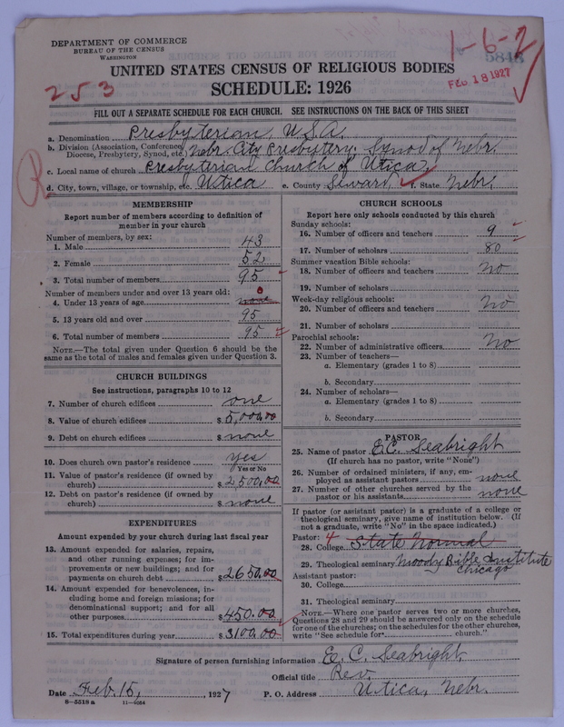 Scan of Presbyterian Church in the United States of America: 5848