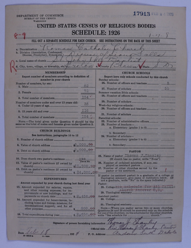 Scan of Roman Catholic Church: 17913