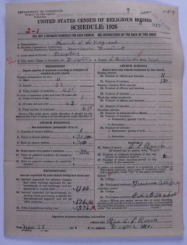 Scan of Church of the Nazarene: 517