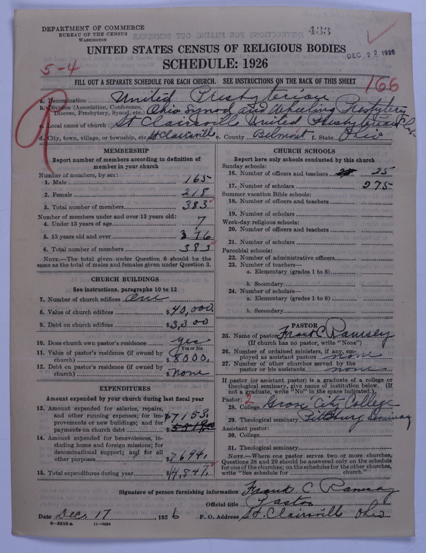 Scan of United Presbyterian Church of North America: 433