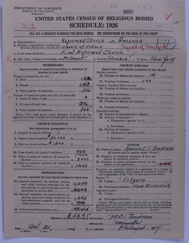 Scan of Reformed Church in America: 49