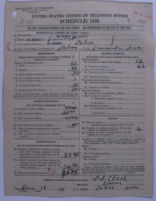 Scan of Reorganized Church of Jesus Christ of Latter Day Saints: 250