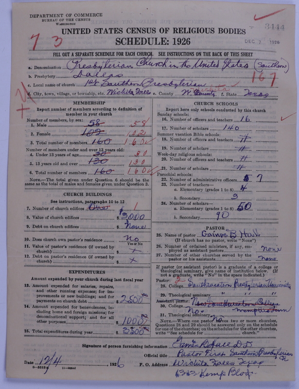 Scan of Presbyterian Church in the United States: 3444