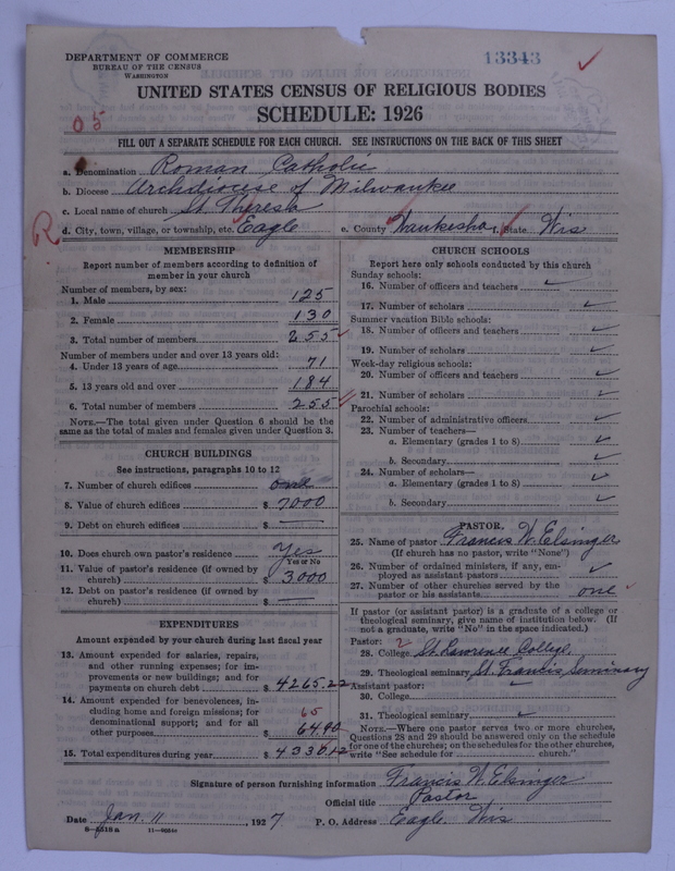 Scan of Roman Catholic Church: 13343