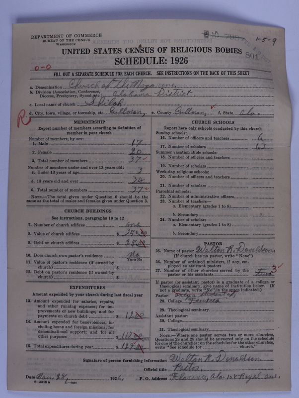 Scan of Church of the Nazarene: 801