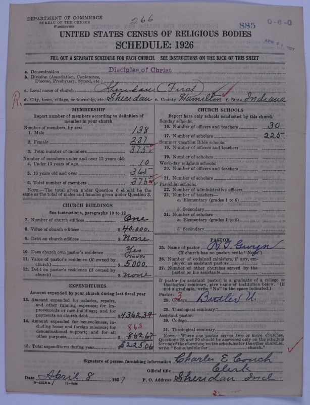 Scan of Disciples of Christ: 885