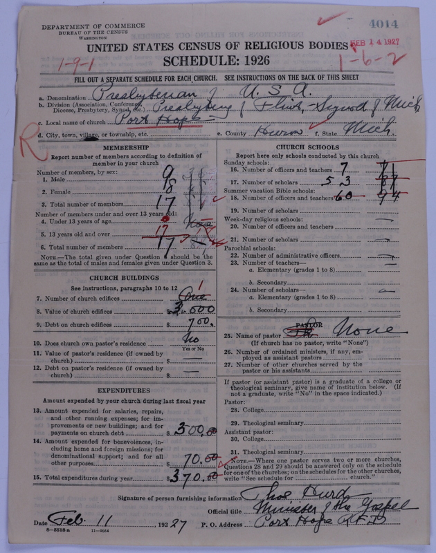 Scan of Presbyterian Church in the United States of America: 4014