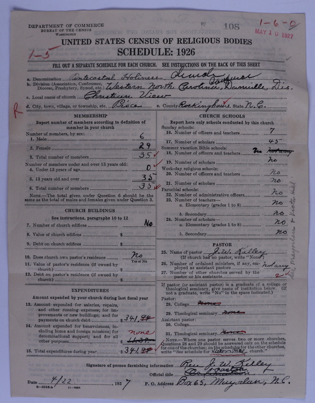 Scan of Pentecostal Holiness Church: 108
