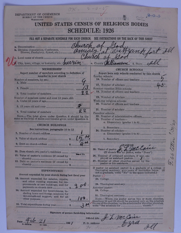 Scan of Church of God (Headquarters, Anderson, Ind.): 229