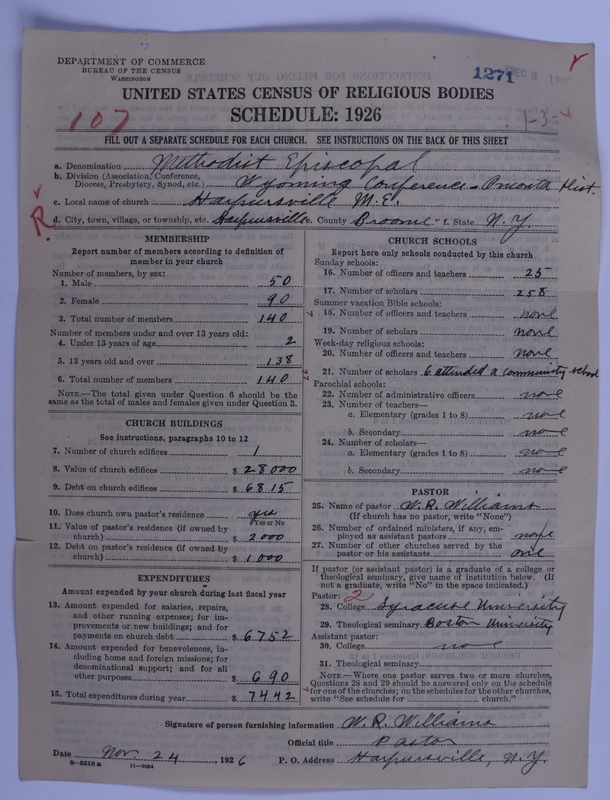 Scan of Methodist Episcopal Church: 1271