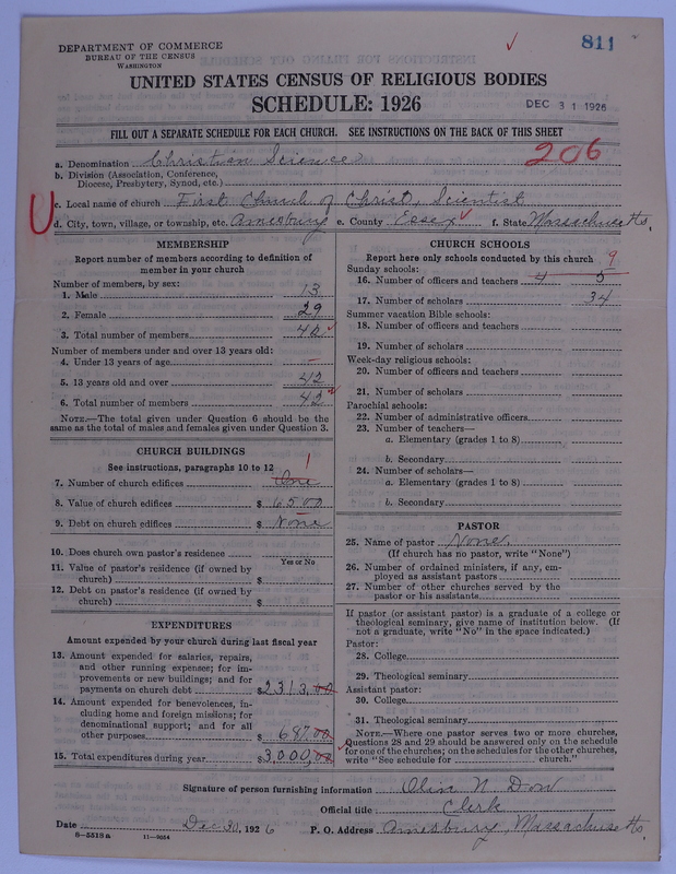 Scan of Church of Christ, Scientist: 811