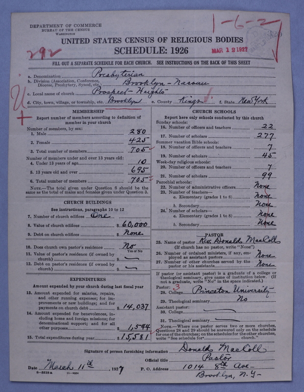 Scan of Presbyterian Church in the United States of America: 320