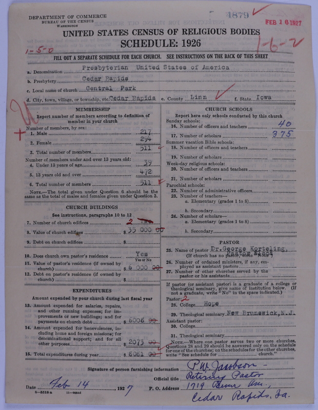 Scan of Presbyterian Church in the United States of America: 4879