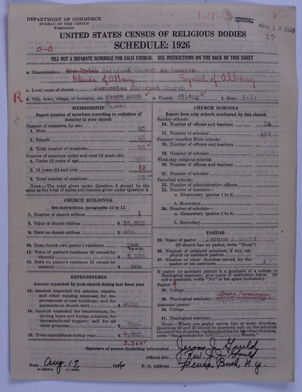 Scan of Reformed Church in America: 17