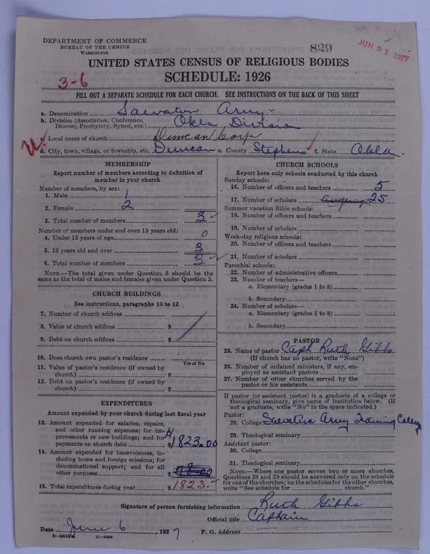 Scan of Salvation Army: 829