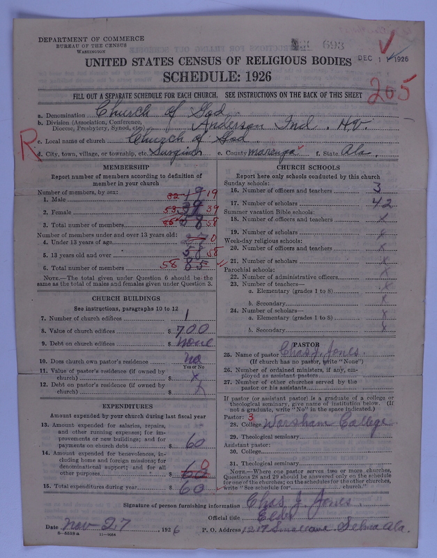 Scan of Church of God (Headquarters, Anderson, Ind.): 693