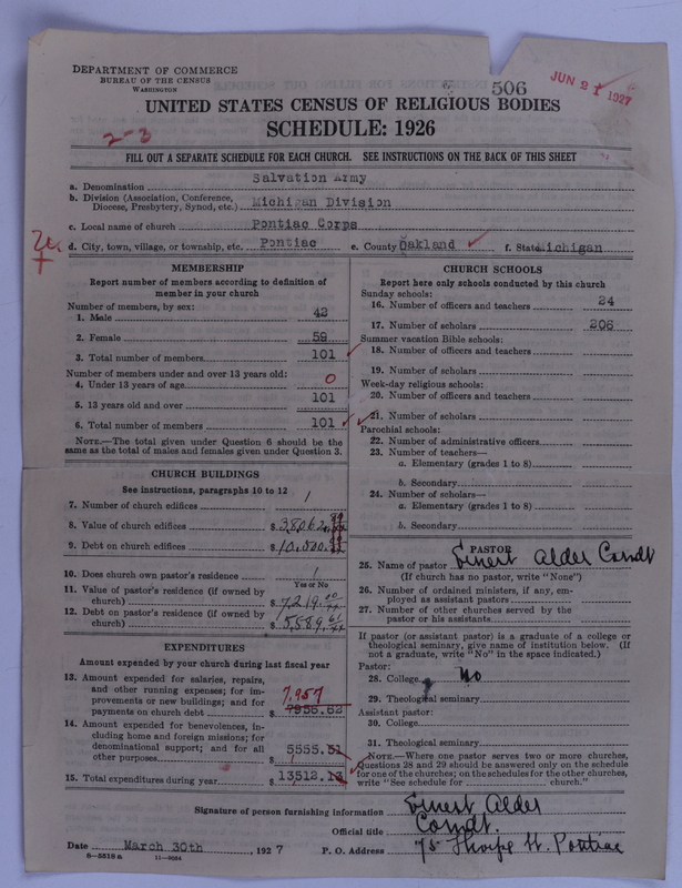 Scan of Salvation Army: 506