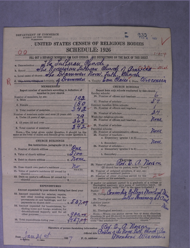 Scan of Norwegian Lutheran Church of America: 235