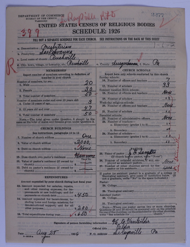 Scan of Presbyterian Church in the United States of America: 2277