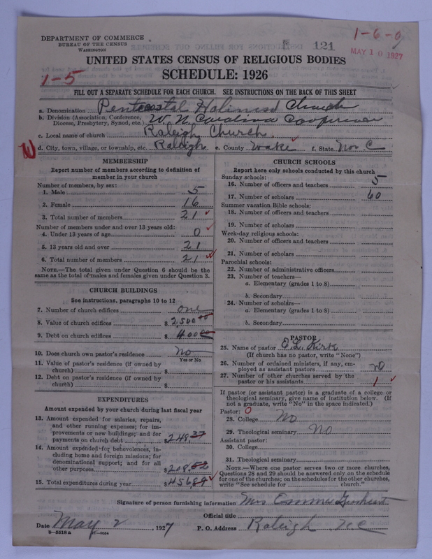 Scan of Pentecostal Holiness Church: 121