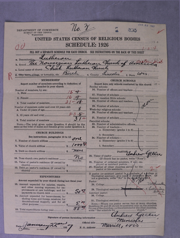 Scan of Norwegian Lutheran Church of America: 295