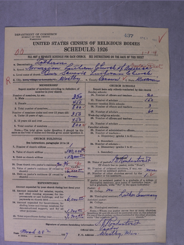 Scan of Norwegian Lutheran Church of America: 437