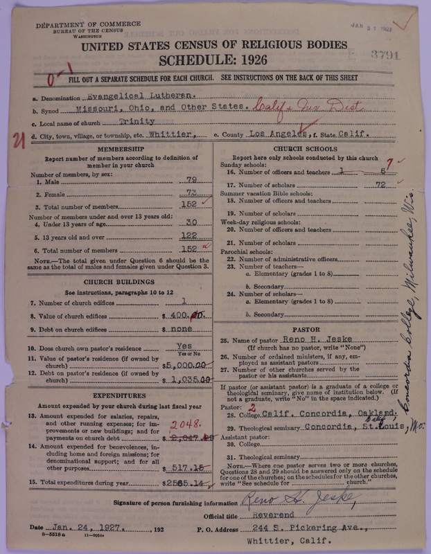 Scan of Evangelical Lutheran Synodical Conference of America: Evangelical Lutheran Synod of Missouri, Ohio, and Other States: 3791