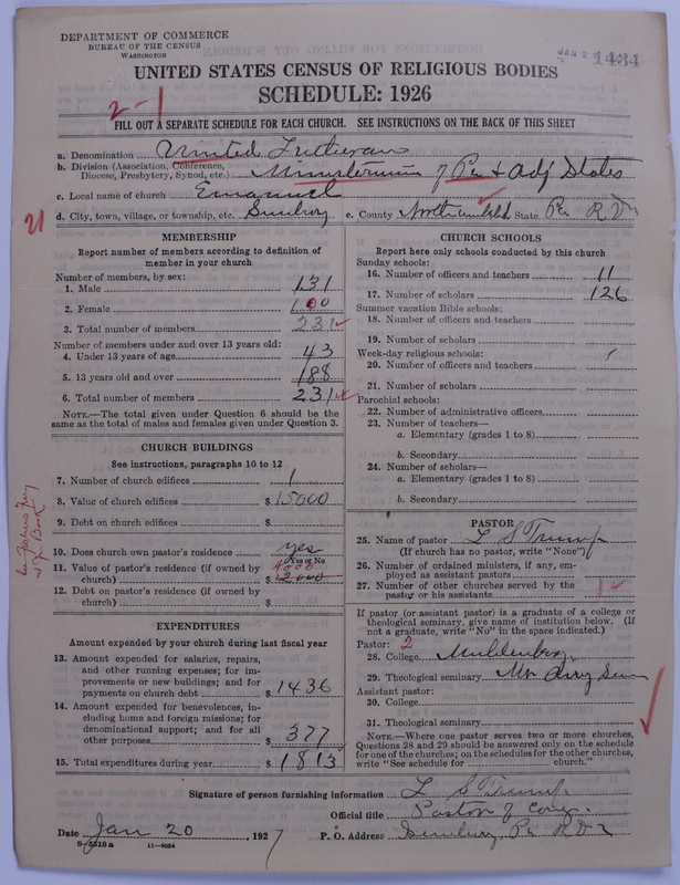 Scan of United Lutheran Church in America: 1434
