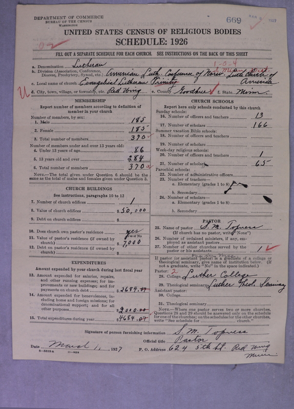 Scan of Norwegian Lutheran Church of America: 669