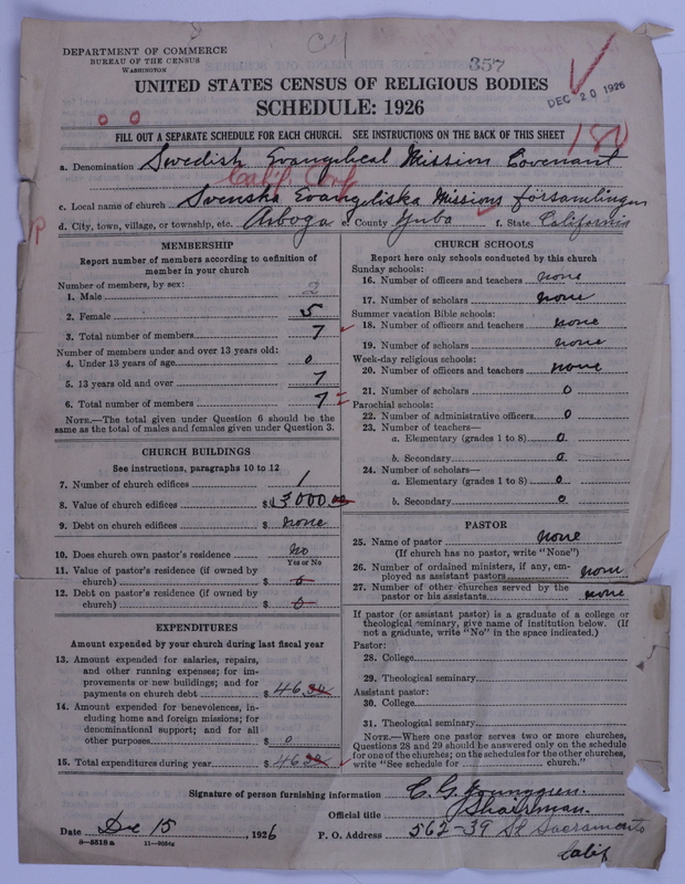 Scan of Swedish Evangelical Mission Covenant of America: 357