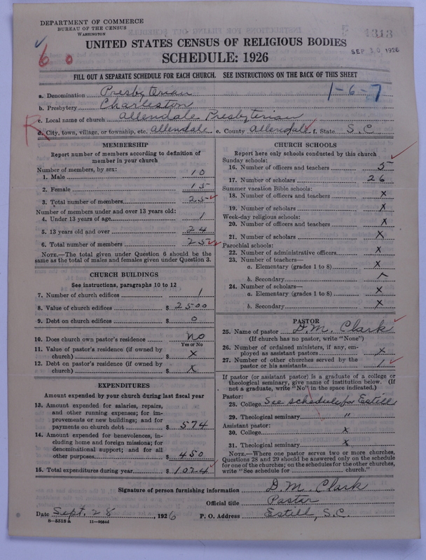 Scan of Presbyterian Church in the United States: 1313