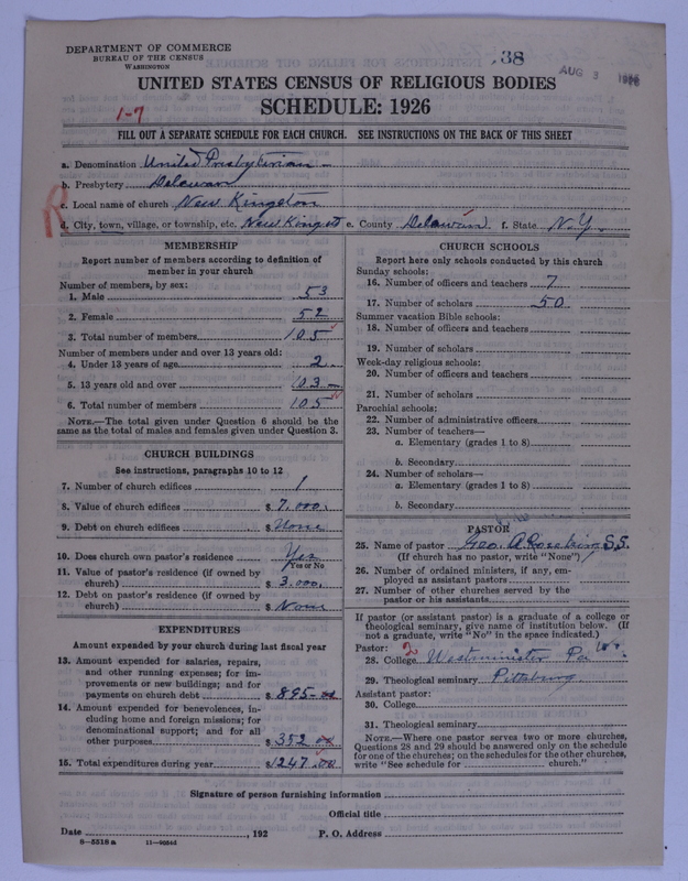 Scan of United Presbyterian Church of North America: 38