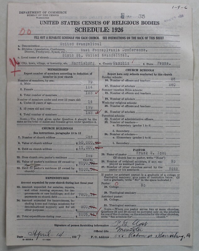 Scan of Evangelical Congregational Church: 35