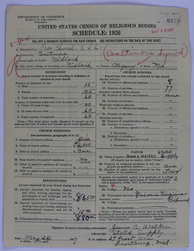 Scan of Presbyterian Church in the United States of America: 6175