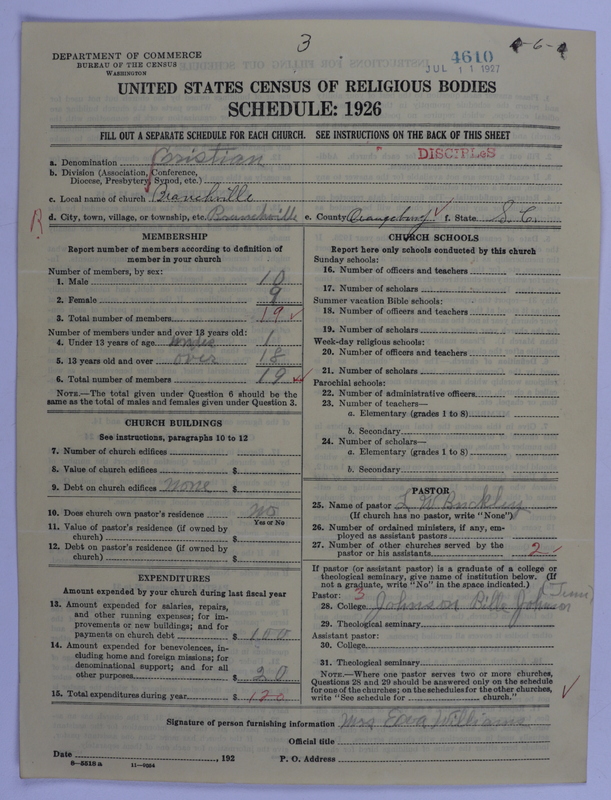 Scan of Disciples of Christ: 4610