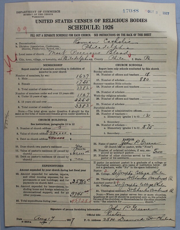 Scan of Roman Catholic Church: 17088