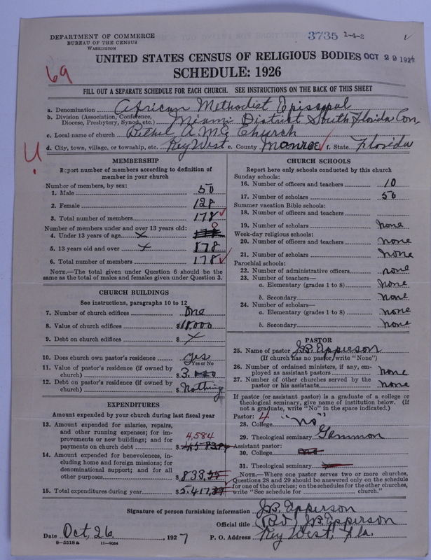 Scan of African Methodist Episcopal Church: 3735