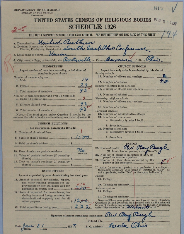 Scan of Church of the United Brethren in Christ: 817