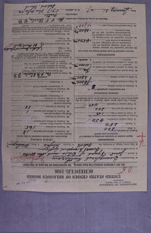 Scan of Synod of the Reformed Presbyterian Church of North America: 393