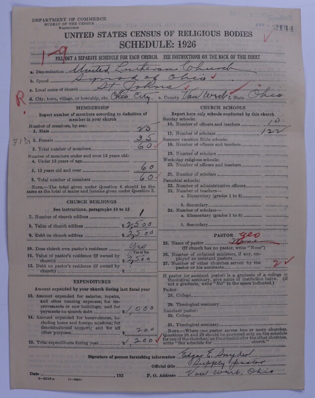 Scan of United Lutheran Church in America: 2144