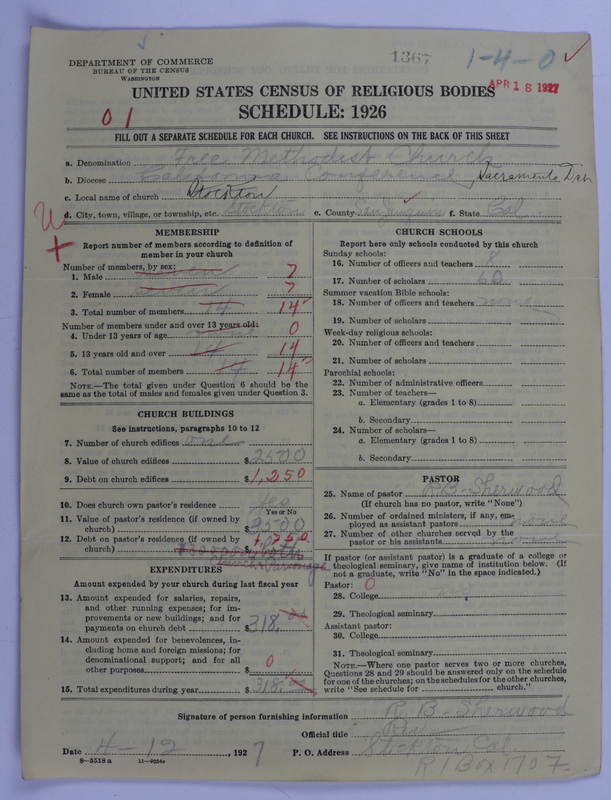 Scan of Free Methodist Church of North America: 1367