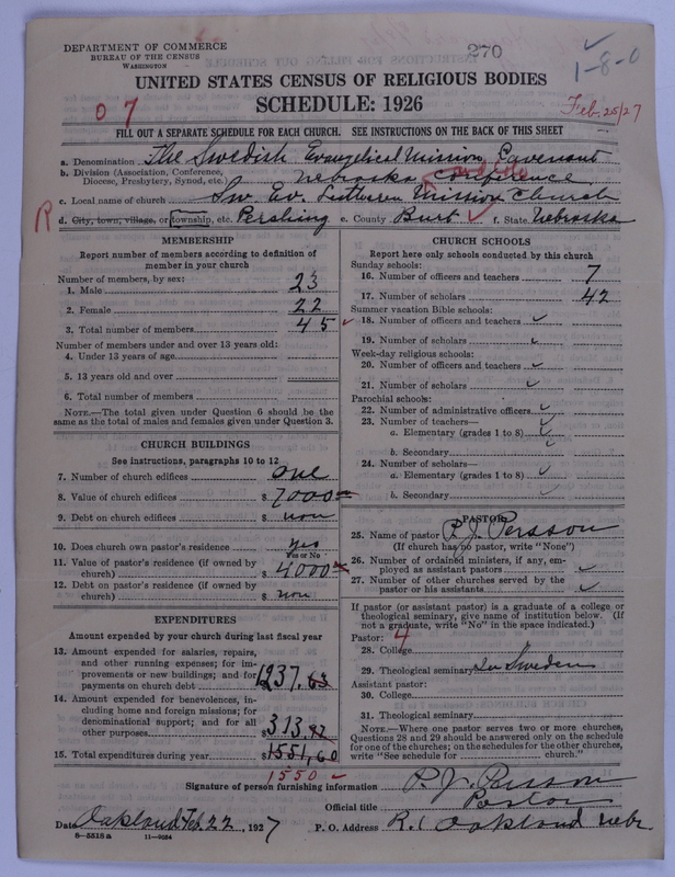 Scan of Swedish Evangelical Mission Covenant of America: 270